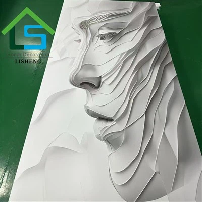 Модерн 2025 УВ мермерних зидова за стилски дизајн кућног дизајна